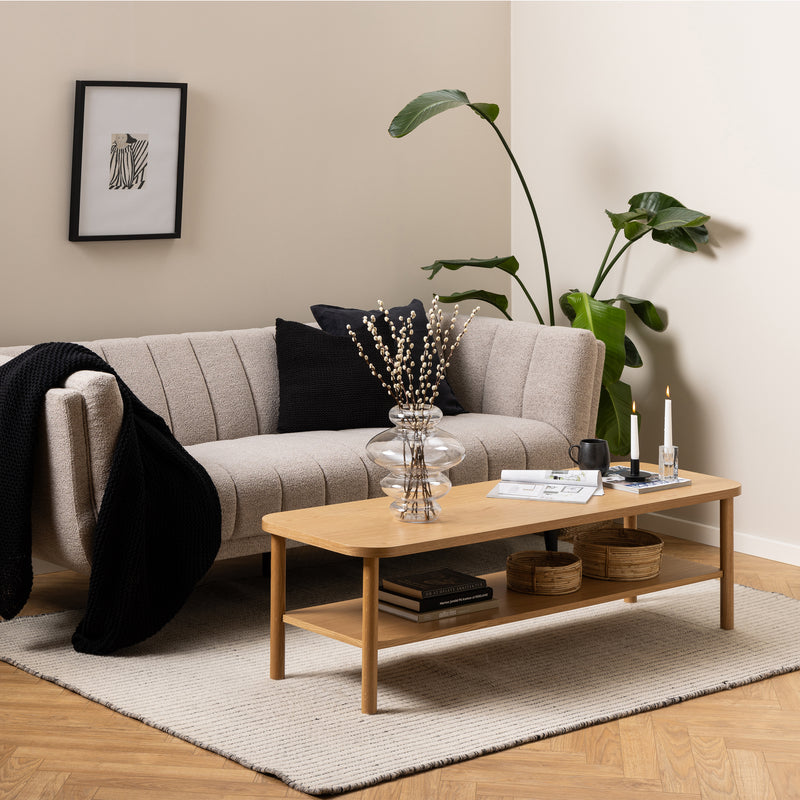 Banbury Coffee Table in Oak — detail view