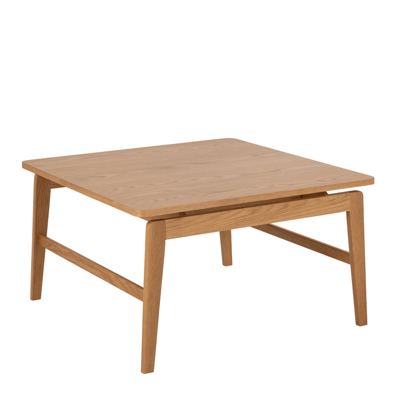 Essex Square Coffee Table in Oak — front view