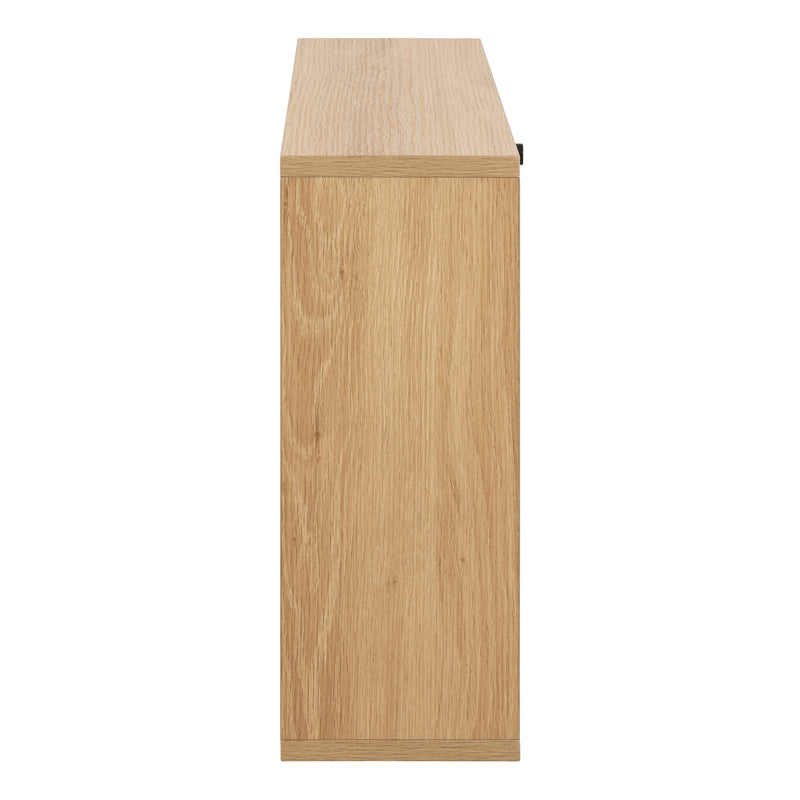 Albany Shoe Cabinet 1 Flip Down Door In Oak — detail view