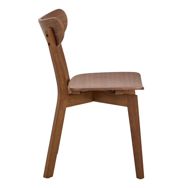 Roxby Dining Chairs in Walnut Set of 2 — detail view