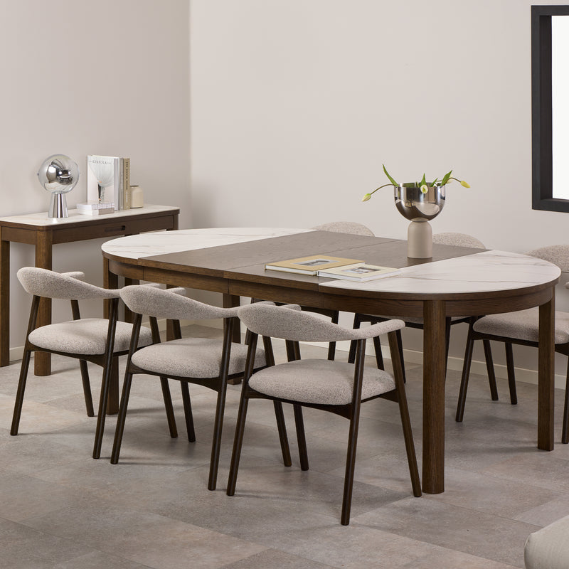 Southampton Extension Leaf in Smoked Oak Veneer Set of 2 — alternative angle