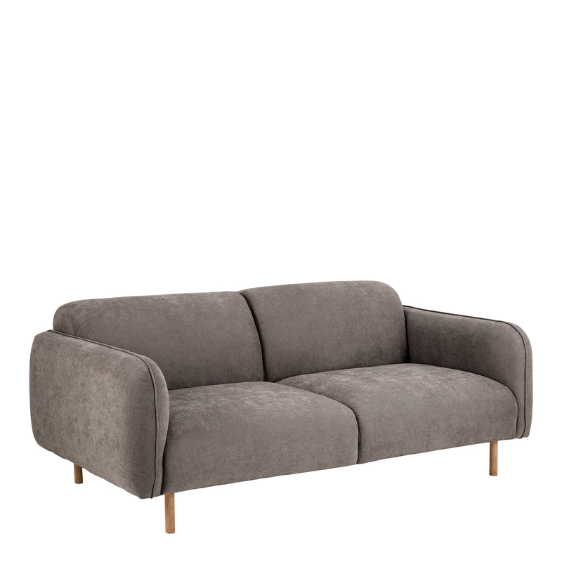 Westham Set of 2 x2.5  Seater Sofas in Fay Dusty Brown Fabric — view