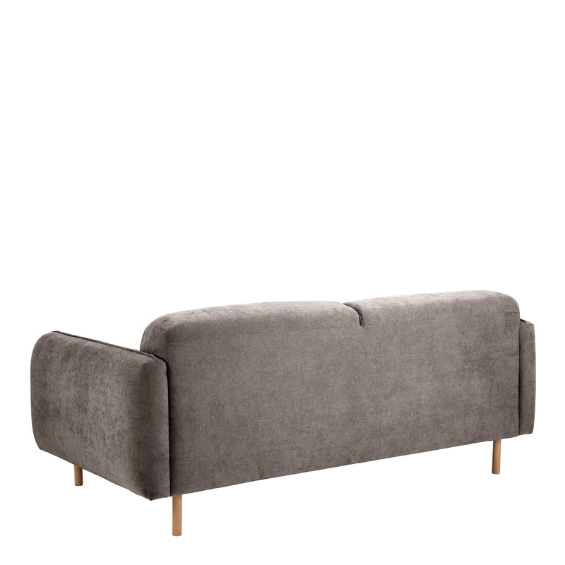 Westham Set of 2 x2.5  Seater Sofas in Fay Dusty Brown Fabric — view