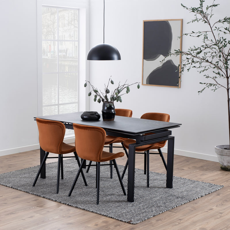 Batilda Dining Chair in Copper Set of 2 — alternative angle