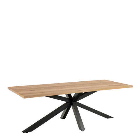 Heaven Dining Table in Oak — front view