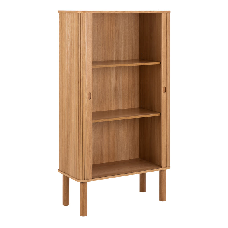 Langley Cabinet in Oak — alternative angle