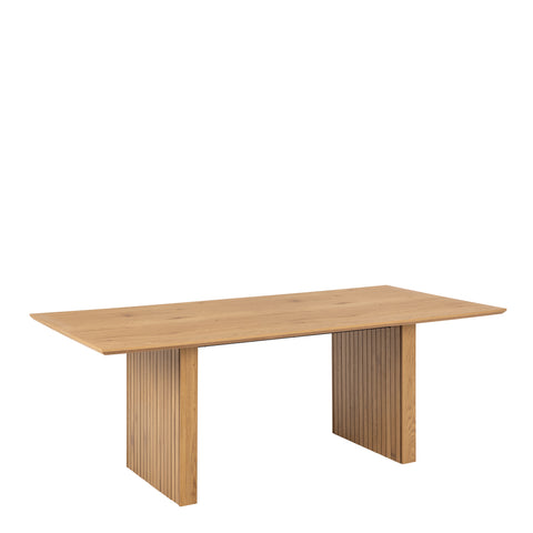 Colima Dining Table in Oak — front view