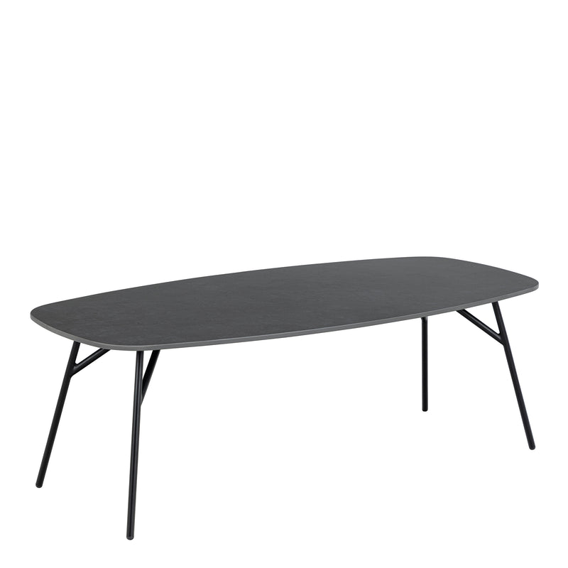 Caracas Coffee Table in Black — front view