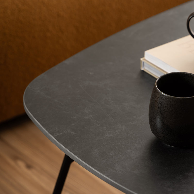 Caracas Coffee Table in Black — alternative angle