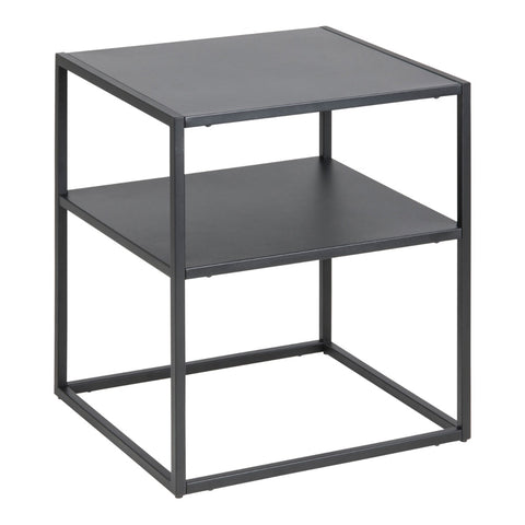 Newton Bedside Table in Black – Sleek Bedroom Storage
