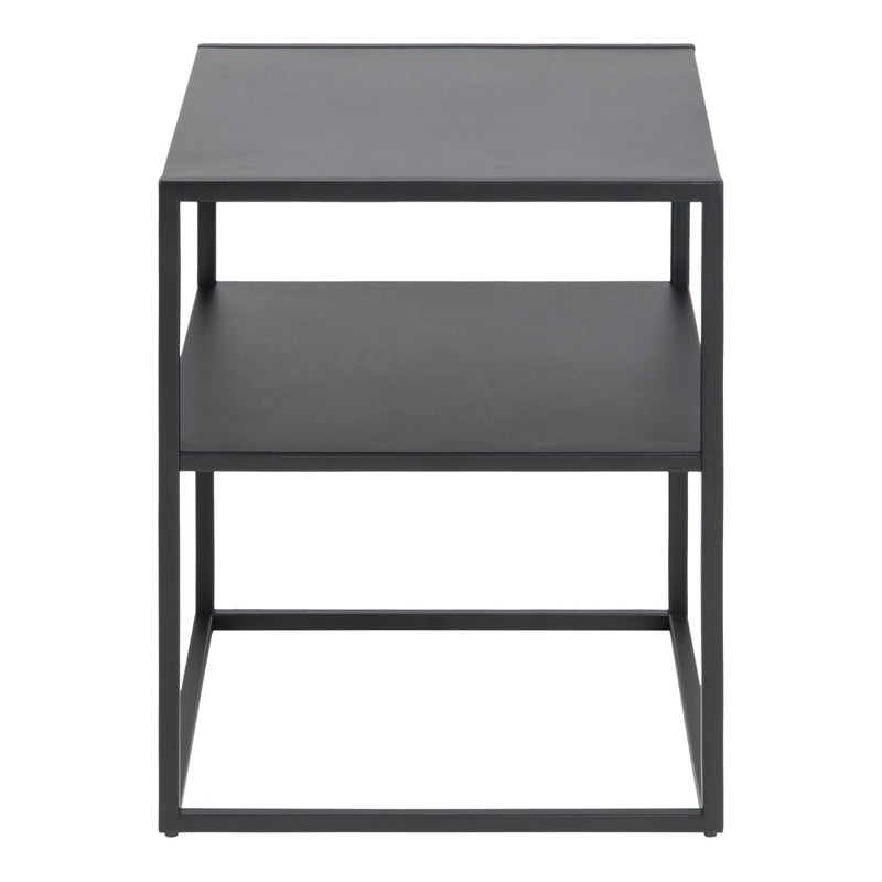 Newton Bedside Table in Black – Sleek Bedroom Storage