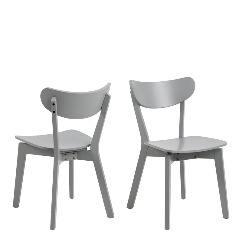 Roxby Grey Dining Chair - Set of 2