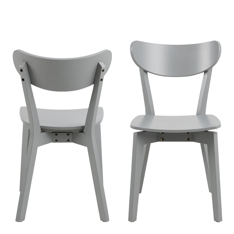 Roxby Grey Dining Chair - Set of 2
