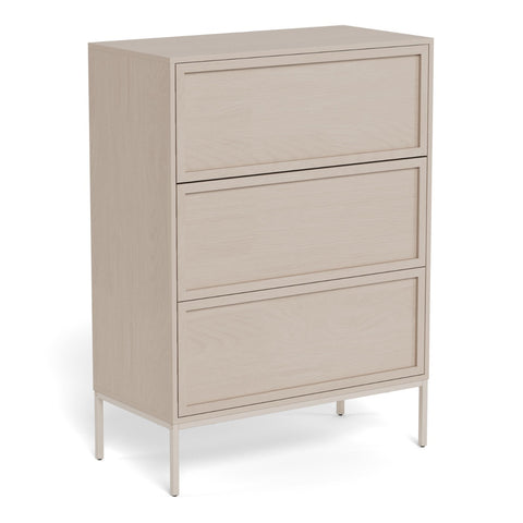Palmdale 3 Drawer Chest in Grey - Bedroom Storage