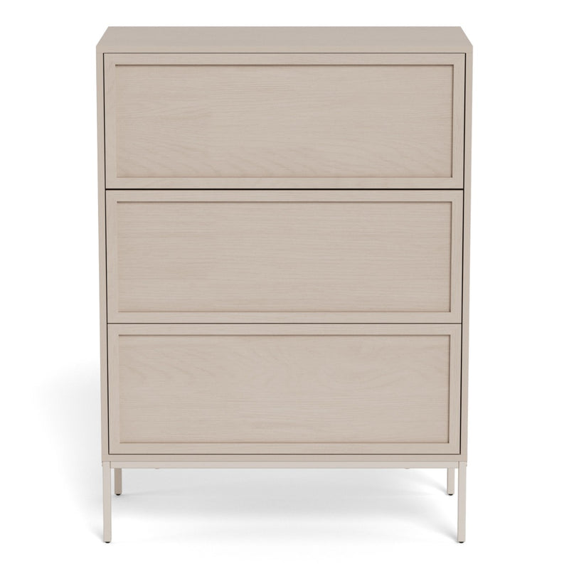 Palmdale 3 Drawer Chest in Grey - Bedroom Storage
