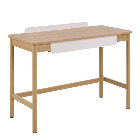 Alpena Office Desk in Oak & Beige - Modern Home Office Furniture