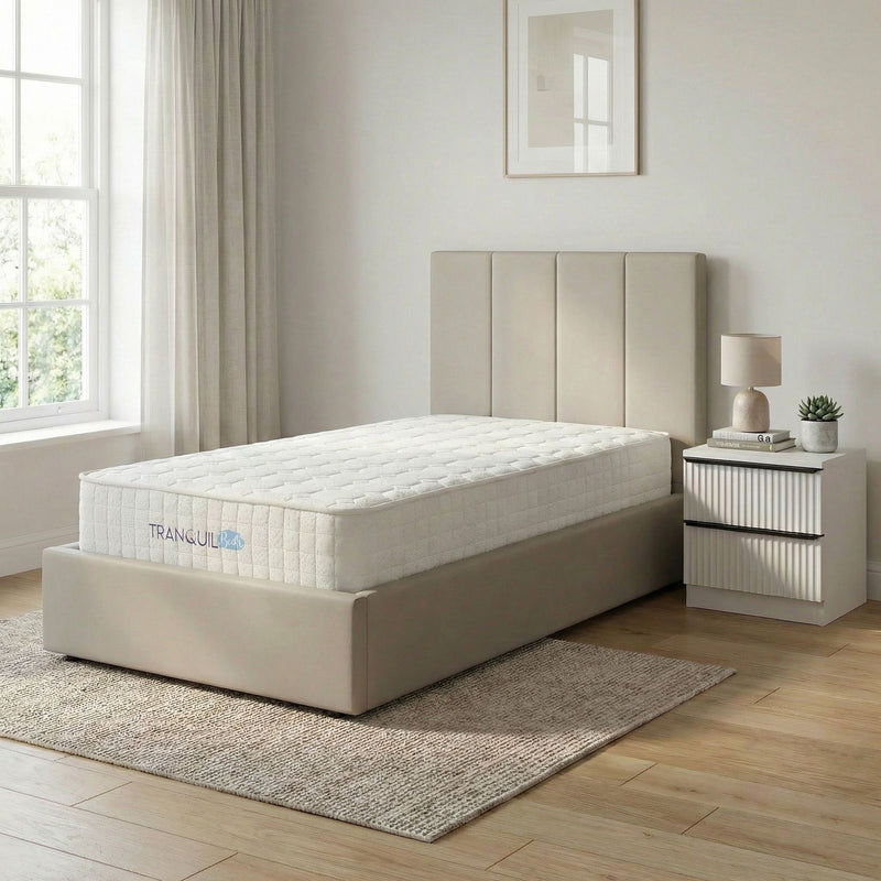 Tranquil Beds Siesta 1000 Pocket Spring Mattress - 22cm - 4ft Small Double Size