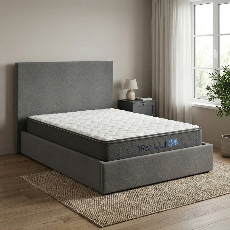 Tranquil Beds Repose Pocket Spring Pillow Top Mattress - 25cm - 4ft6 Double Size
