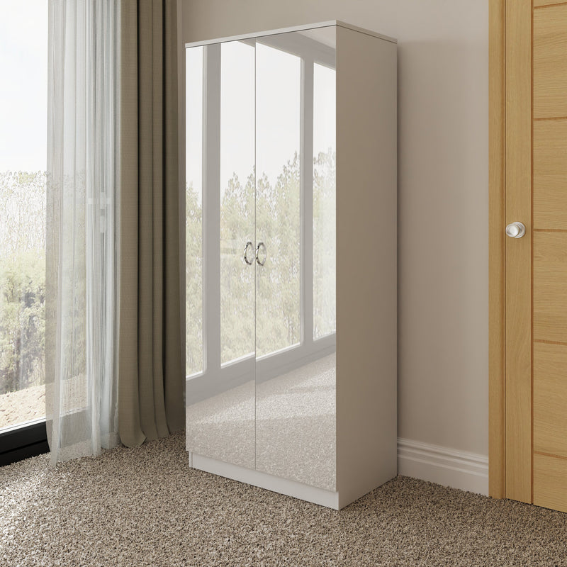 Chilton White Gloss Bedroom Set - 3 Pieces
