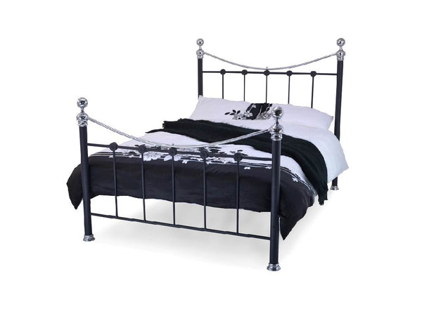 Chrome Metal Contract Bed Frame