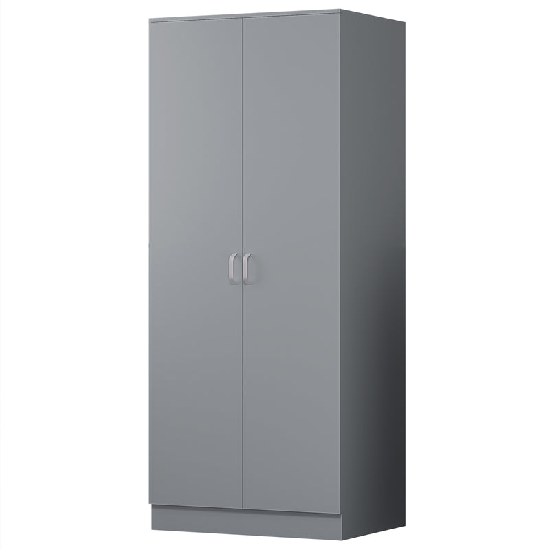FWStyle Tunis 2 Door Wardrobe Matt Grey