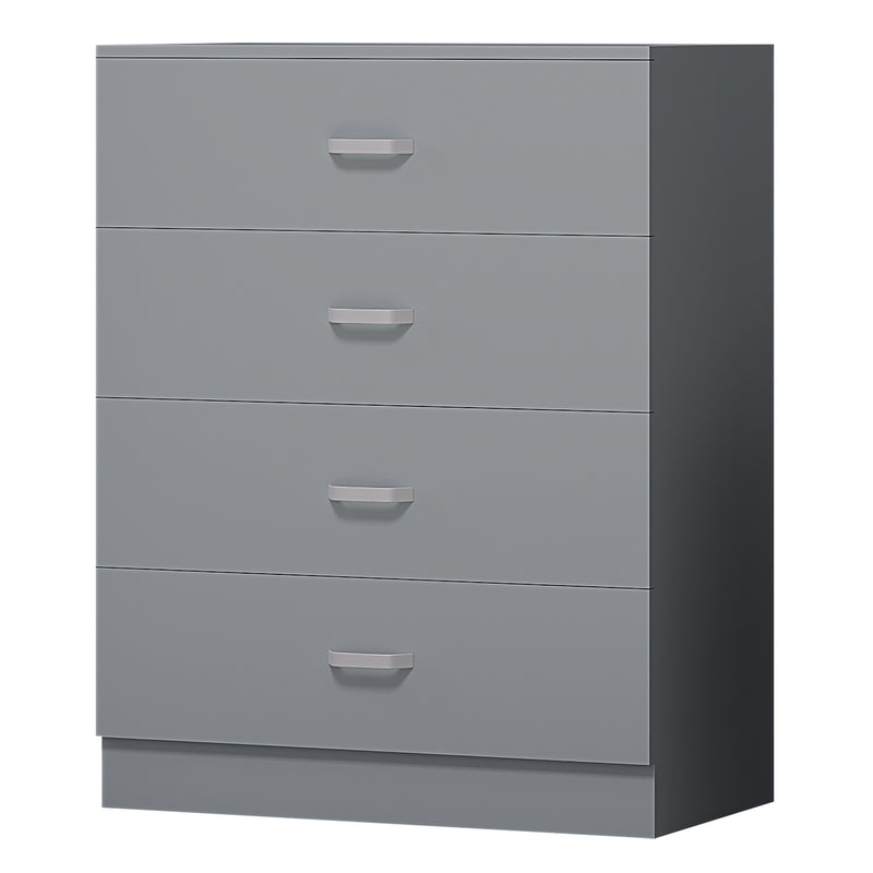 FWStyle Tunis 4 Drawer Chest Of Drawers Matt Grey