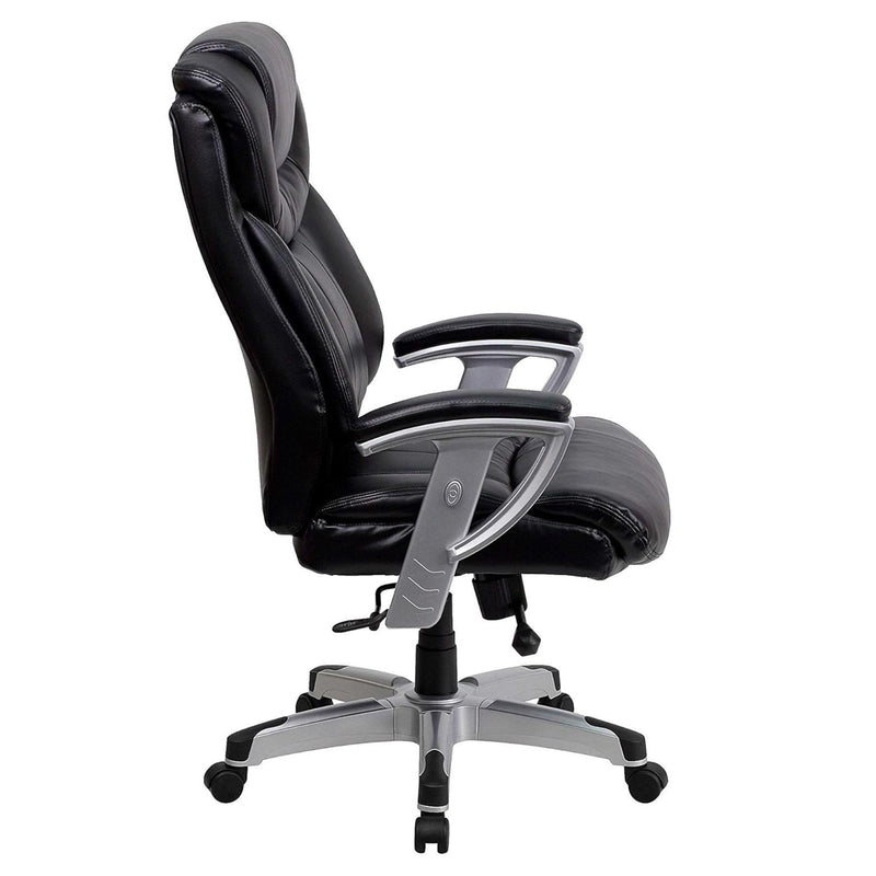 Black Faux Leather High Back Executive Office Chair