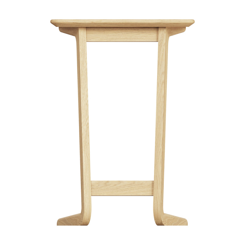 Newark Ash Angled Sofa Tablet Table