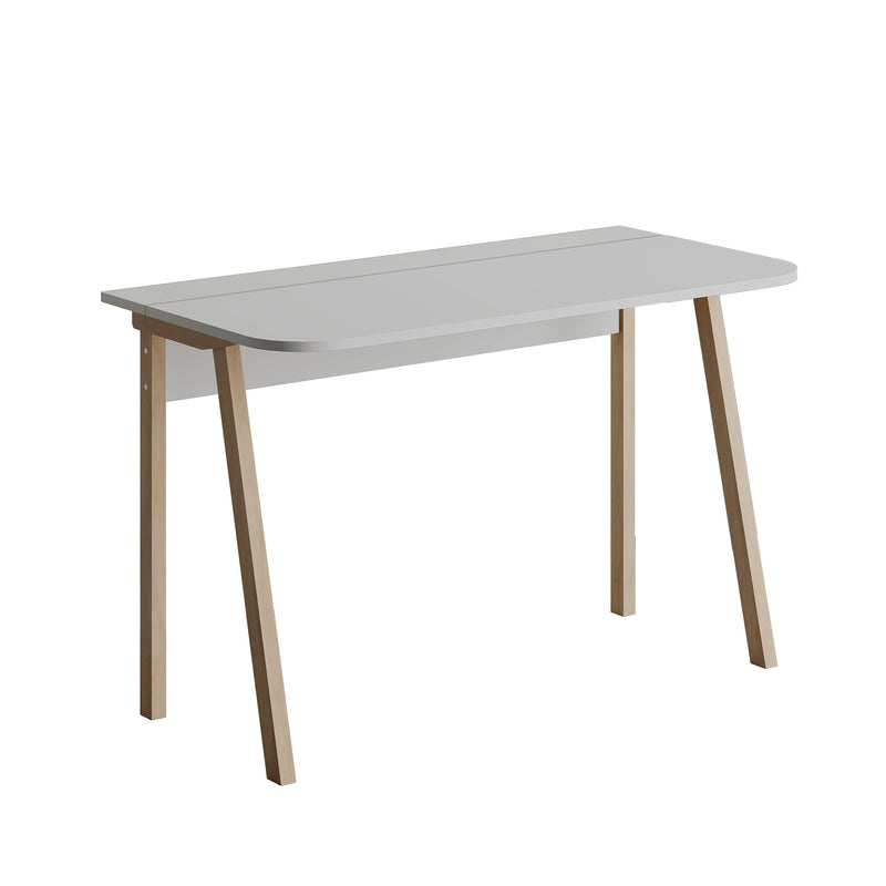 Luton Modern Desk White 120cm Wide