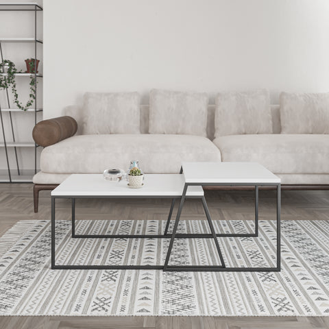 Pal Modern Coffee Table White