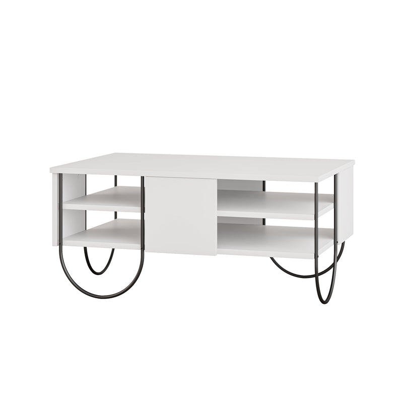 Norfolk Modern Coffee Table White