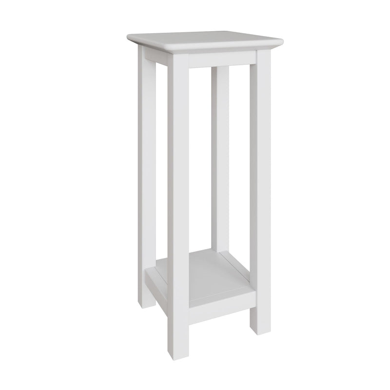 Palma Side Table Plant Stand Pure White