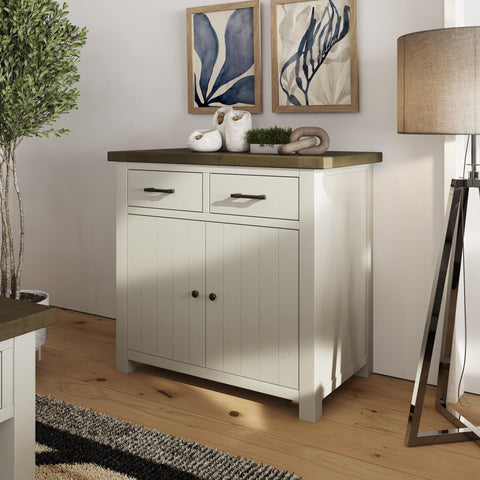 Purbeck Truffle 2 Door 2 Drawer Small Sideboard