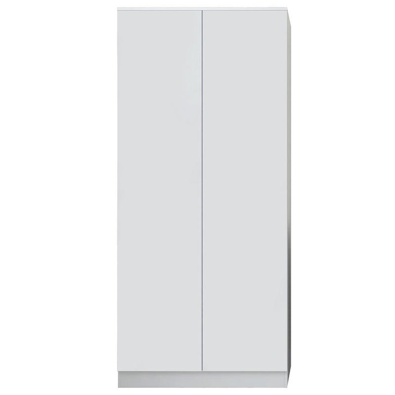 FWStyle Stora 2 Door Wardrobe - Matt White