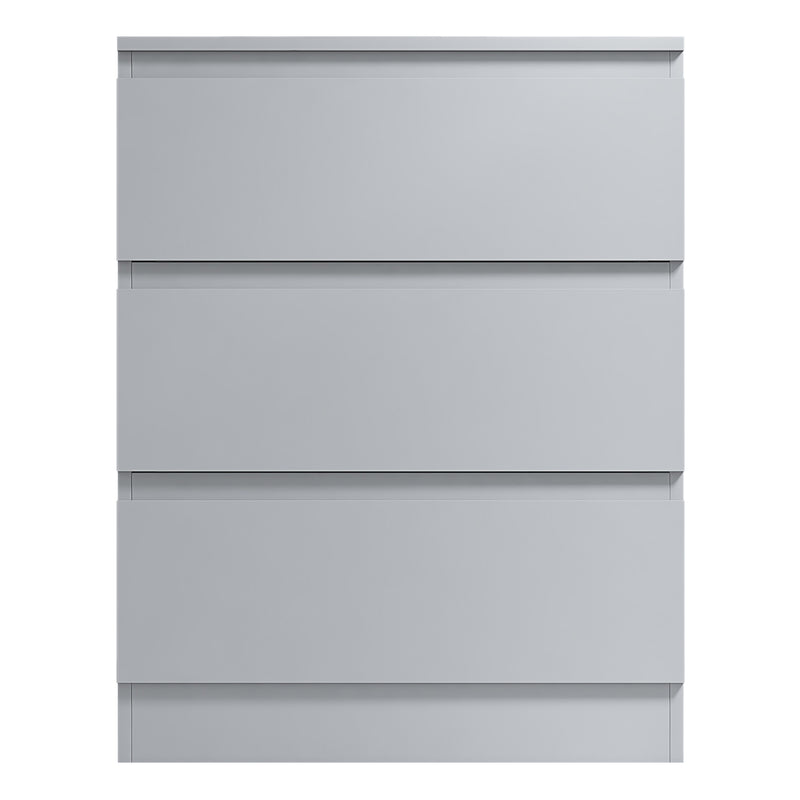 FWStyle Stora 3 Drawer Chest of Drawers - Matt White