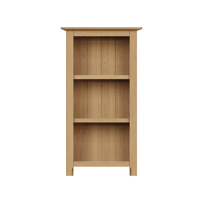 Taberno Oak 3 Tier Bookcase Natural Oak