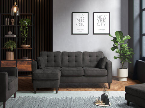 Toledo Chaise Sofa — view