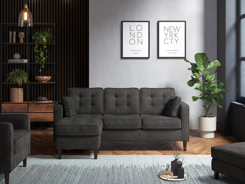 Toledo Chaise Sofa — view