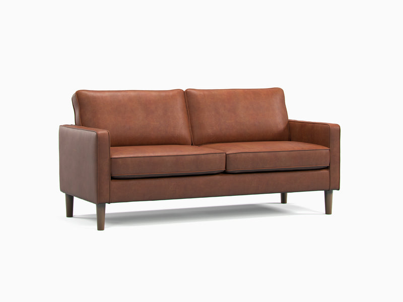 Marley CRIB5 Contract Sofa — Tan faux leather