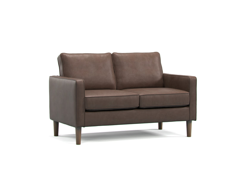 Marley CRIB5 Contract Sofa — Brown faux leather